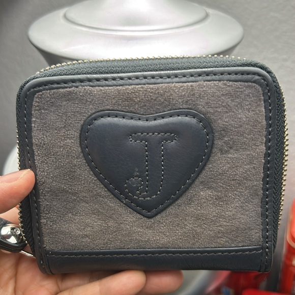 Vintage Juicy Couture Velour Small Brown Wallet - Picture 10 of 10